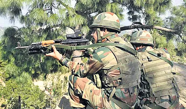 Indian Army neutralises Pakistan BAT team infiltration in Keran sector - Sakshi