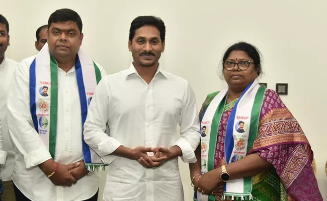 Visakha Dairy Adari Anand Joins YSR Congress Party - Sakshi