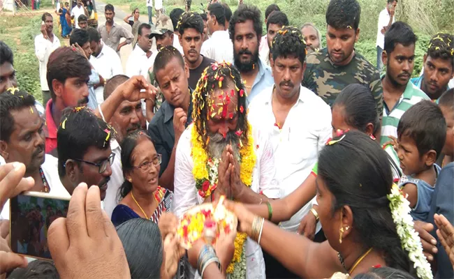 Anna Rambabu Thirumala Padayatra Second Day - Sakshi