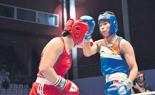 Mary Kom Enters Quarterfinals Of Womens World Boxing Championships - Sakshi
