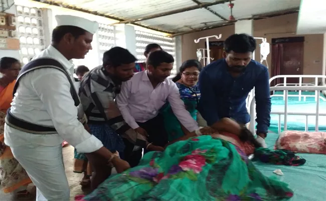 Guduru Sub Collector Who Hospitalized Woman Seriously Injured In Road Accident - Sakshi