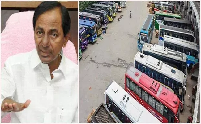 Telangana Government Issue To Private Buses Permit In Hyderabad - Sakshi