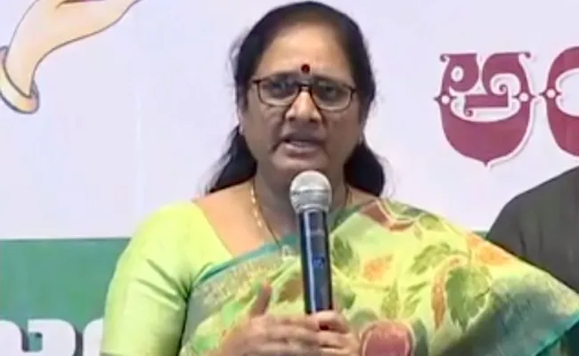 Vasireddy Padma Participating In Vidvat Womens Conference - Sakshi