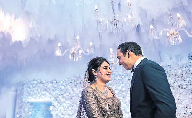 Asad And Anam Mirza Marriage Photos Viral in Social Media - Sakshi