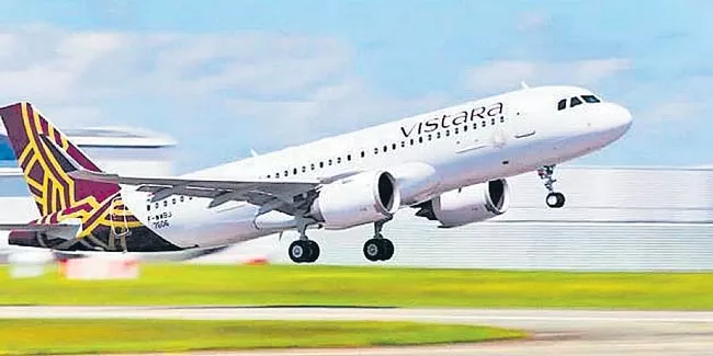 Vistara partners with Nelco for inflight data services - Sakshi