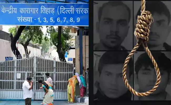 Tihar Jail Says Have No Hangman For Nirbhaya Convicts Hang - Sakshi