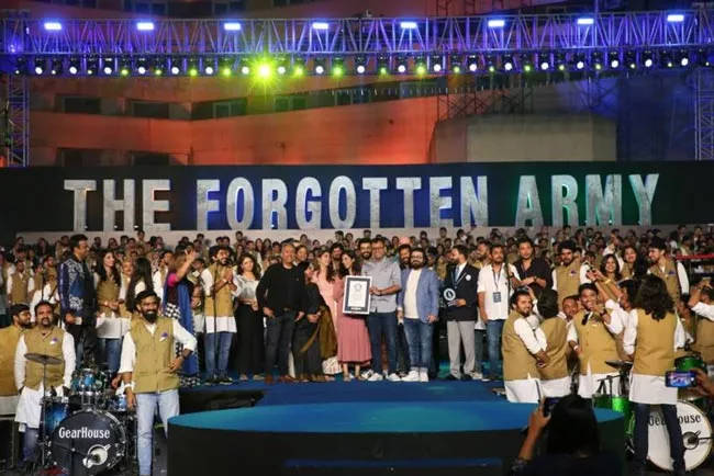 Kabir Khan is The Forgotten Army makes Guinness World Record - Sakshi