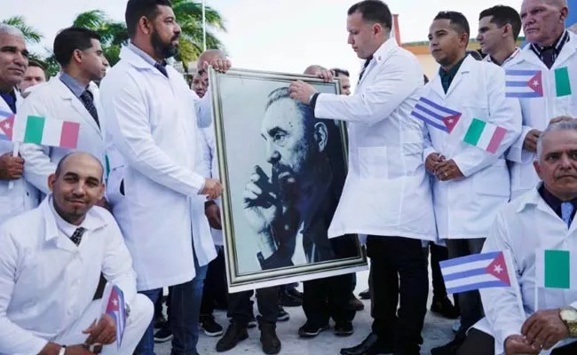 Cuba Doctors Service World Wide Amid Coronavirus - Sakshi