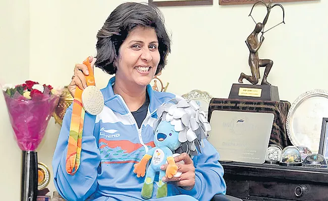 Deepa Malik Says Goodbye Paralympic Olympic - Sakshi