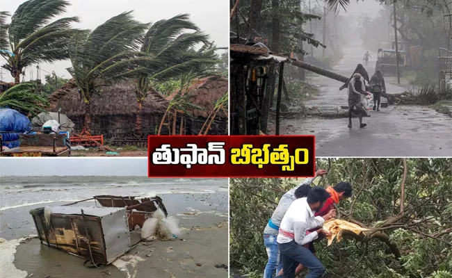 Cyclonic storm claims 2 lives in Odisha and Bengal - Sakshi