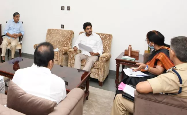 CM YS Jagan Review Meeting With Officials On Covid-19 Prevention - Sakshi
