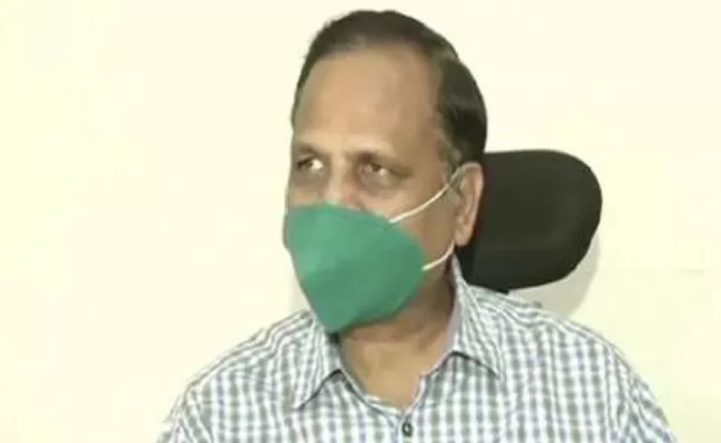 Delhi Health Minister Admitted To Hospital  - Sakshi