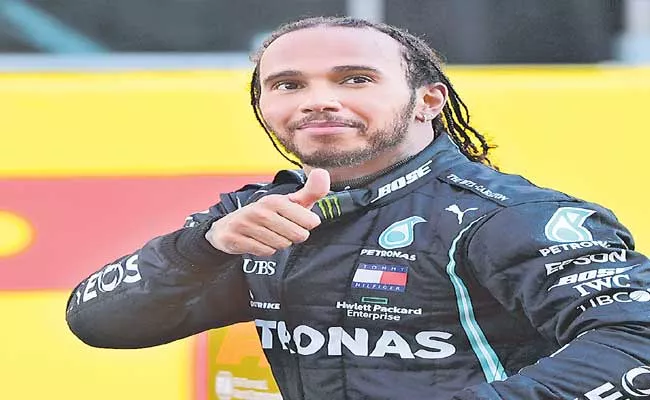 Lewis Hamilton Won The Tuscan Grand Prix Title - Sakshi