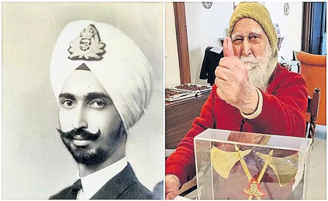 War veteran Col Prithipal Singh Gill turns 100  - Sakshi