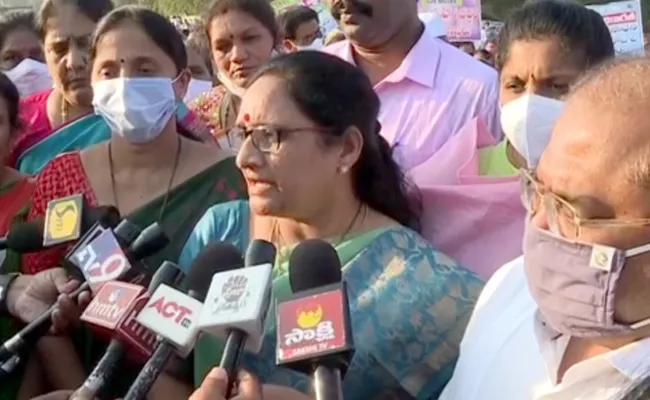 Vasireddy Padma Said Safety Of Women Is Goal Of YSRCP Govt - Sakshi