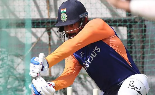 Team India Busy In Net Practice Session Before Fourth Test Match Against England - Sakshi