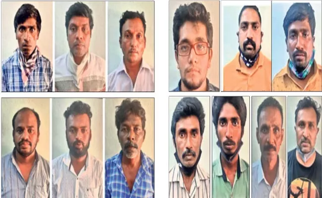 Rice Pulling Gang Members Arrested In Madanapalle - Sakshi