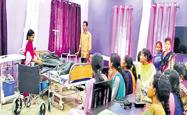 Tribal youth in the field of medical services - Sakshi
