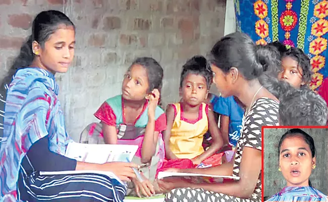 Coimbatore Woman Teaches Poor Students In Offline Mode - Sakshi