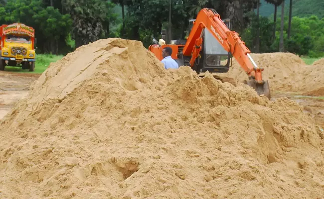 E Permit For Sand Excavation In AP - Sakshi
