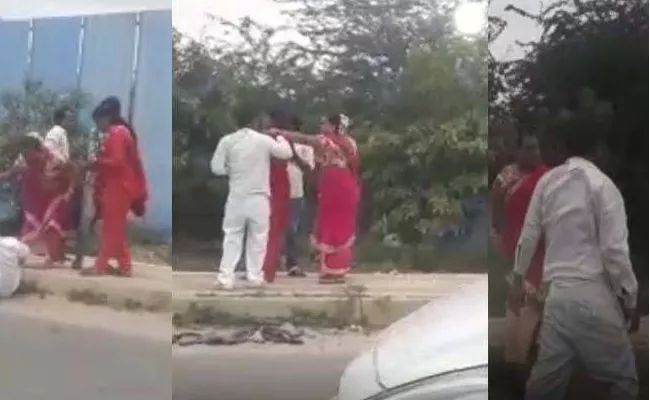 Hijras Attacked On Bridal Party Denying Money Anantapur - Sakshi