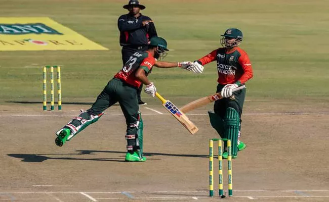 ZIM vs BAN, 1st T20I: Sarkar, Naim fifties help Bangladesh beat Zimbabwe - Sakshi