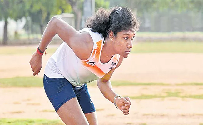 Revathi Veeramani will sprint for India at the Tokyo Olympics - Sakshi