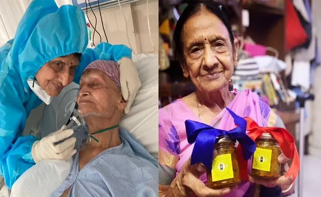 Grandma Lost Her Husband to COVID,NowPicklesTo Raise Money For Affected - Sakshi