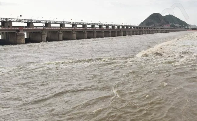 Disaster Management Department Issues Notice People Alert Due To Water Flow In AP - Sakshi