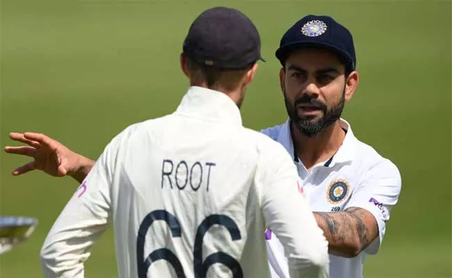 IND Vs ENG:Kohli And Root Had A Fight At Lords Long Room - Sakshi