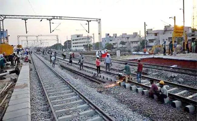 SCR Completes Doubling Of Umdanagar And Shadnagar line - Sakshi