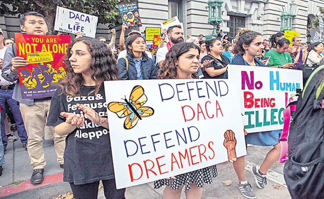 US: Taking steps for citizenship to children of legal immigrants - Sakshi