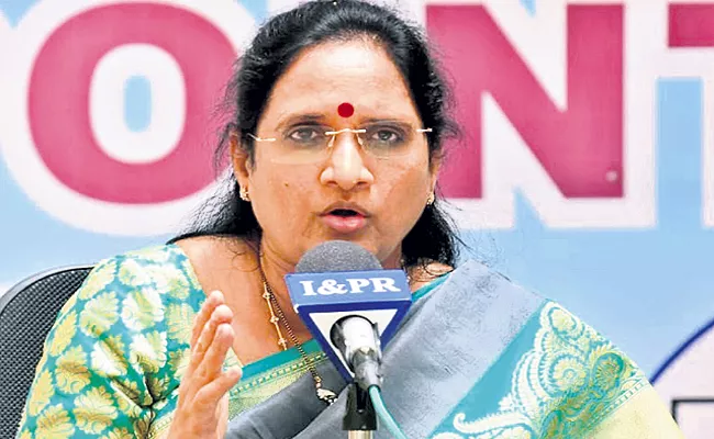 Vasireddy Padma Comments On Girls Molestations Andhra Pradesh - Sakshi
