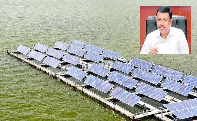 Ramagundam Project Will Be Largest Floating Solar Plant In India In A Single Location - Sakshi