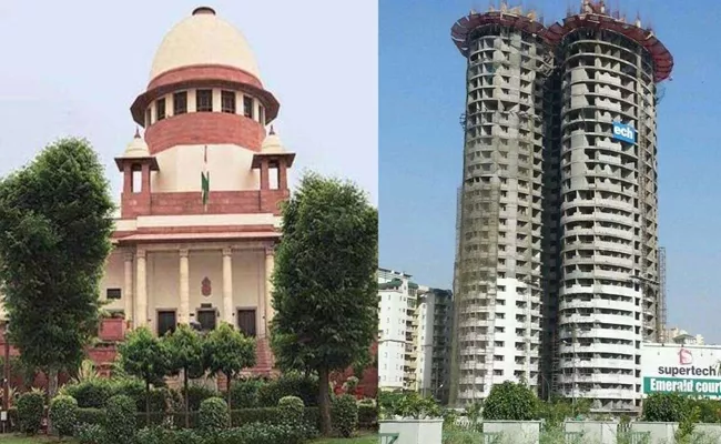 Supreme Court Verdict On Noida Twin Towers Demolition Gave Shock To Realty Sector - Sakshi