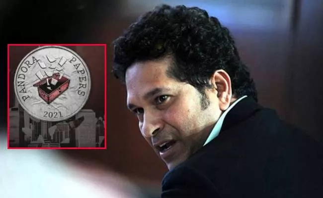 Pandora Papers Sachin Just Named In Offshore Dealings List - Sakshi