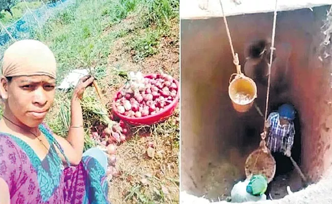 Bonda girl Malati Sisa Digs Well To Meet Water Needs Of 60 Families - Sakshi