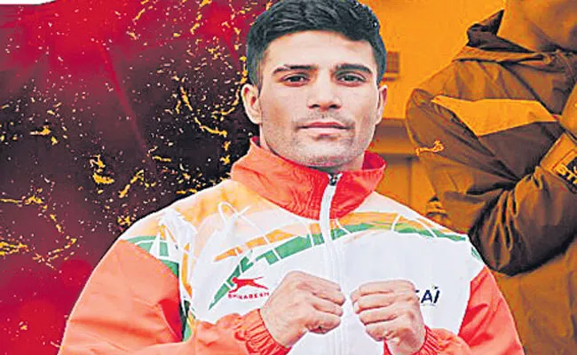 Akash Kumar Ensures India First Medal At World Boxing Championship - Sakshi