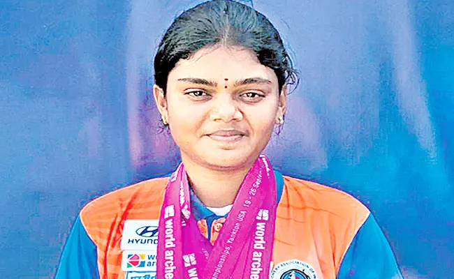 AP Women Archer Jyothi Surekha Reach Career Best Rank - Sakshi