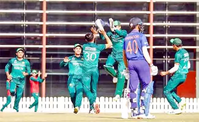 Under-19 Asia Cup:  Pakistan Won By 2 Wickets Vs India - Sakshi