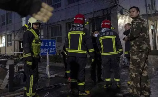 Building Collapse Blast In China Several People Deceased - Sakshi