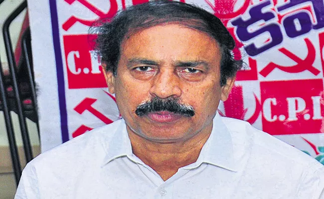 CPI Leader Ramakrishna Comments On Somu Veerraju - Sakshi