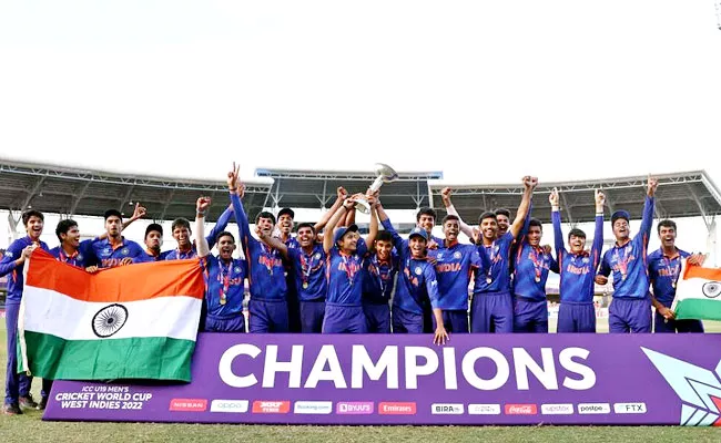 India U19 World Cup 2022 Winning Players Added IPL 2022 Auction Register - Sakshi