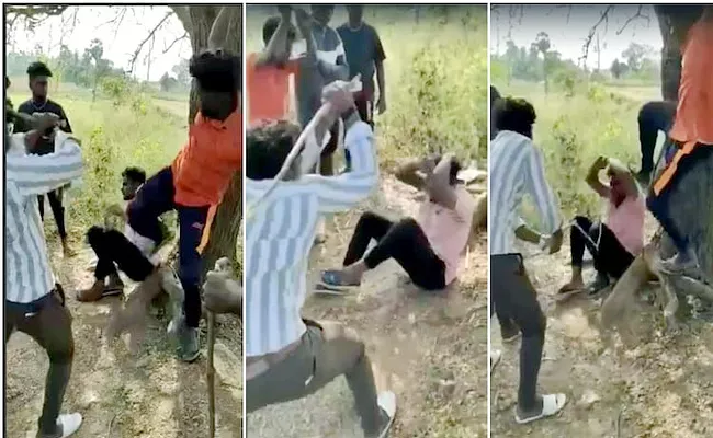 Tamil Nadu Youth Brutally Attacked By Gang - Sakshi