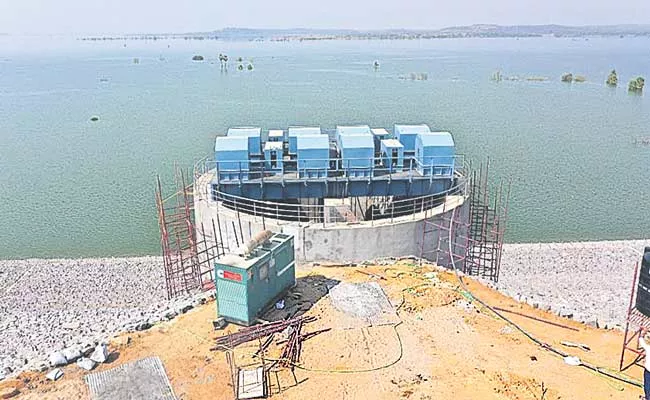 Mallanna Sagar Bhagiratha Scheme Is Rs 1100 Crore To Construct - Sakshi