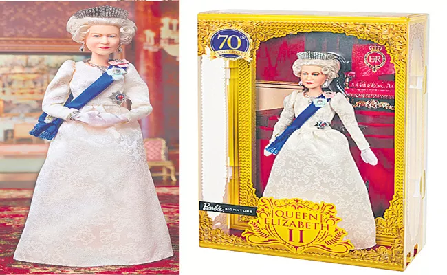Barbie honors Queen Elizabeth and her Platinum Jubilee - Sakshi