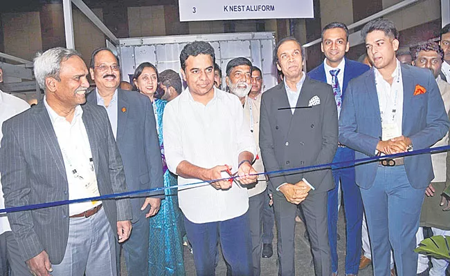 Minister KTR Inaugurate Architects Festival Conference in Hyderabad - Sakshi