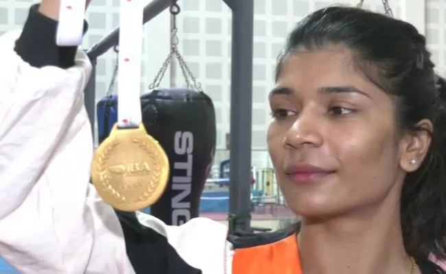 My Ultimate Goal to Win Medal for Country in Paris Olympics: Nikhat Zareen - Sakshi