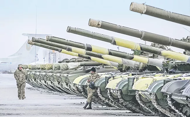 Ukraine-Russia war: US Weapons Companies Boast in the War - Sakshi