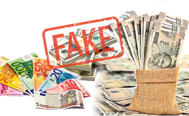 Counterfeit notes are back in full swing In India - Sakshi